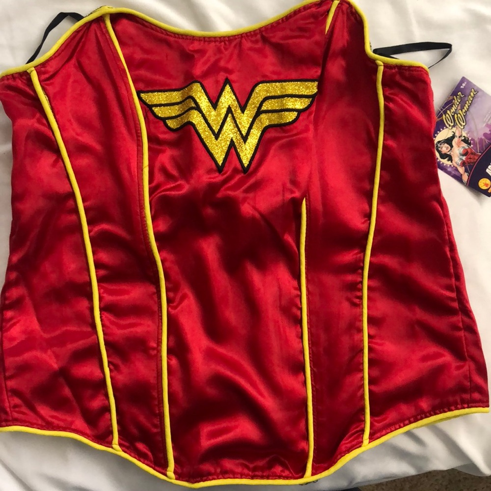 Wonder Woman Adult Corset